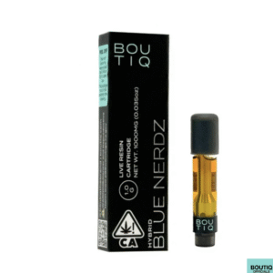 Boutiq Carts Blue Nerdz - Live Resin Cartridge 1-Gram (hybrid)