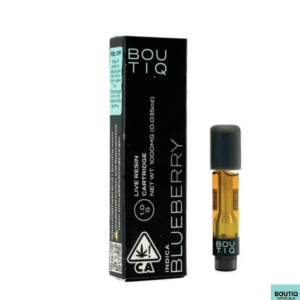 Boutiq Carts Blueberry - Live Resin Cartridge 1-Gram (indica)