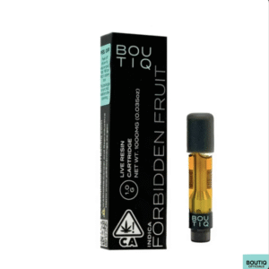 Boutiq Carts Forbidden Fruit - Live Resin Cartridge 1-Gram (indica)