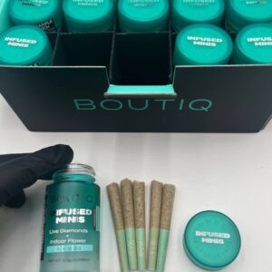 Boutiq Infused Minis Live Diamonds + Indoor Flower 5PK 0.5G - 2.5G
